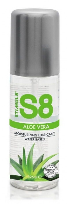 Лубрикант на водной основе S8 Aloe Vera Lube - 125 мл. - Stimul8 - купить с доставкой в Петропавловске-Камчатском