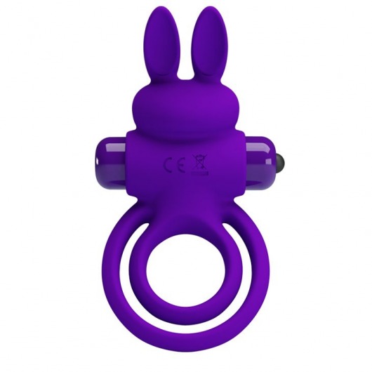 Фиолетовое эрекционное кольцо с вибростимуляцией клитора Vibrant Penis Ring III - Baile - в Петропавловске-Камчатском купить с доставкой