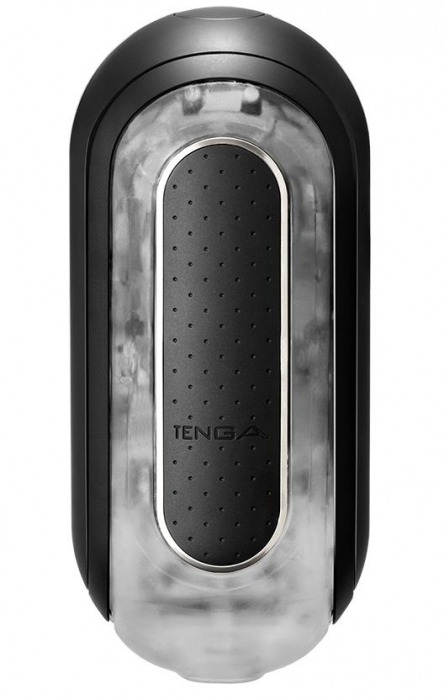 Черный мастурбатор Flip Zero с вибрацией - Tenga - в Петропавловске-Камчатском купить с доставкой