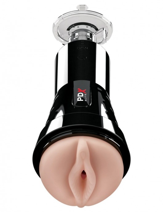 Телесный вибромастурбатор-вагина Cock Compressor Vibrating Stroker - Pipedream - в Петропавловске-Камчатском купить с доставкой