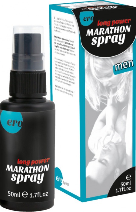 Пролонгирующий спрей для мужчин Long Power Marathon Spray - 50 мл. - Ero - купить с доставкой в Петропавловске-Камчатском