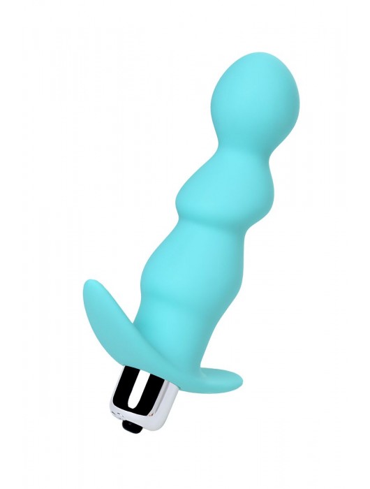 Мятная анальная вибровтулка Bland - 12 см. - ToyFa