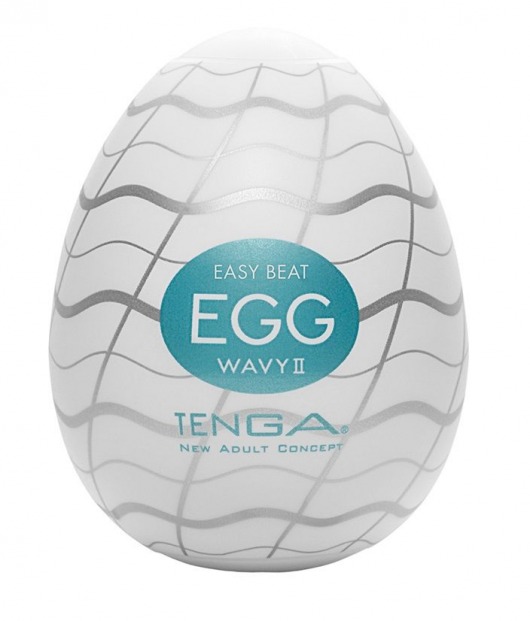 Мастурбатор-яйцо EGG Wavy II - Tenga - в Петропавловске-Камчатском купить с доставкой