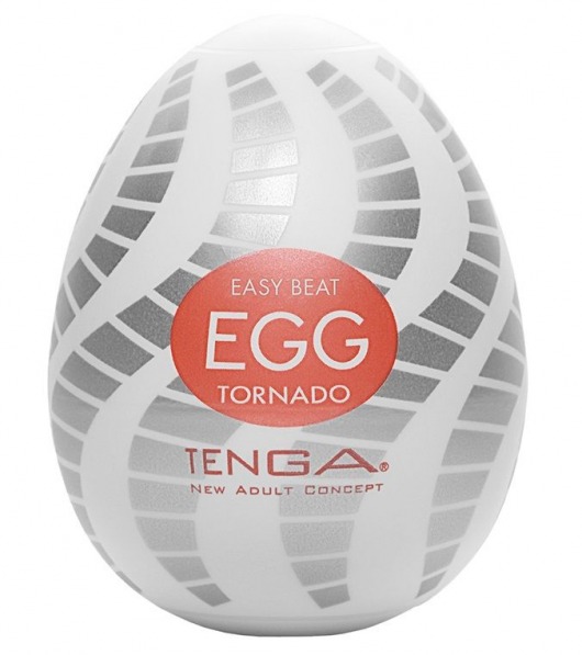 Мастурбатор-яйцо EGG Tornado - Tenga - в Петропавловске-Камчатском купить с доставкой