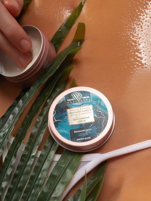 Массажная свеча  Весенняя роса - БиоМед - купить с доставкой в Петропавловске-Камчатском