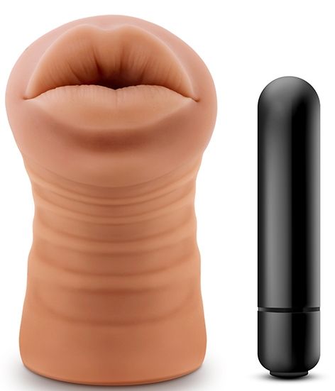 Кофейный мастурбатор-ротик Isabella - Blush Novelties - в Петропавловске-Камчатском купить с доставкой