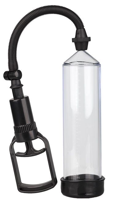 Прозрачная вакуумная помпа TRIGGER HANDLE PENIS PUMP - Dream Toys - в Петропавловске-Камчатском купить с доставкой
