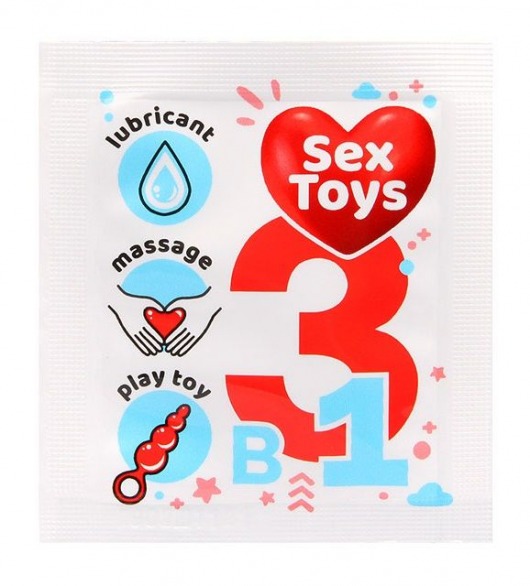 Гель-лубрикант на водной основе Sex Toys - 4 гр. - Биоритм - купить с доставкой в Петропавловске-Камчатском