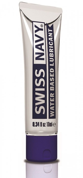 Лубрикант Swiss Navy Water Based Lube на водной основе - 10 мл. - Swiss navy - купить с доставкой в Петропавловске-Камчатском