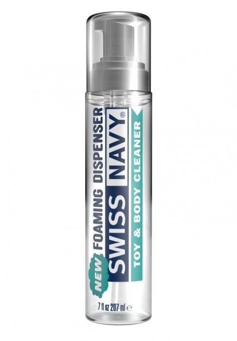 Очищающая пенка для игрушек и тела Swiss Navy Toy   Body Cleaner Foamer - 207 мл. - Swiss navy - купить с доставкой в Петропавловске-Камчатском