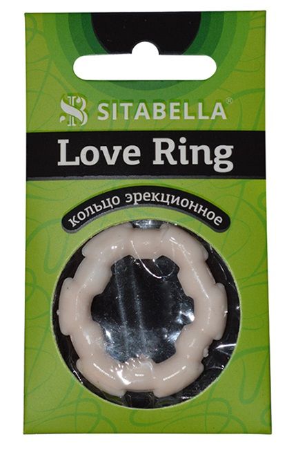 Фигурное эрекционное кольцо из киберкожи - Sitabella - в Петропавловске-Камчатском купить с доставкой
