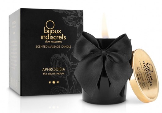Массажная свеча Aphrodisia с цветочным ароматом - 70 мл. - Bijoux Indiscrets - купить с доставкой в Петропавловске-Камчатском