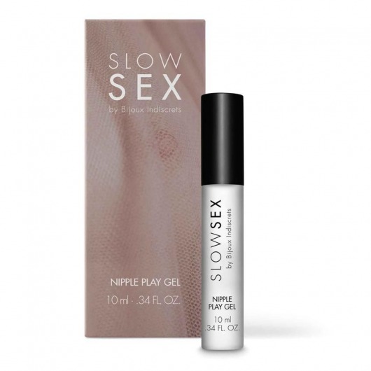 Возбуждающий гель для сосков Slow Sex Nipple Play Gel - 10 мл. - Bijoux Indiscrets - купить с доставкой в Петропавловске-Камчатском