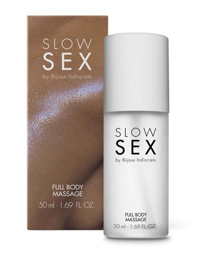Массажный гель Slow Sex Full Body Massage - 50 мл. - Bijoux Indiscrets - купить с доставкой в Петропавловске-Камчатском