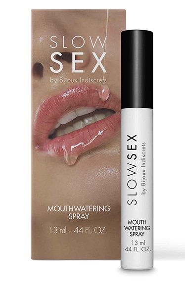 Спрей для усиления слюноотделения Slow Sex Mouthwatering Spray - 13 мл. - Bijoux Indiscrets - купить с доставкой в Петропавловске-Камчатском