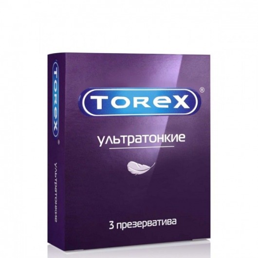 Презервативы Torex  Ультратонкие  - 3 шт. - Torex - купить с доставкой в Петропавловске-Камчатском