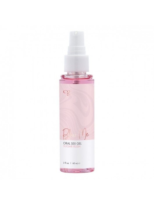 Гель для орального секса Sugar Rush с ароматом сладкой ваты - 60 мл. - CG - купить с доставкой в Петропавловске-Камчатском