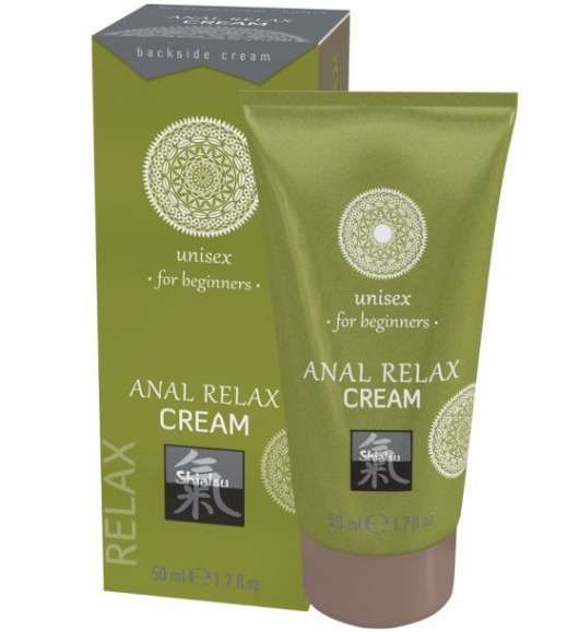 Анальный крем Anal Relax Cream - 50 мл. - Shiatsu - купить с доставкой в Петропавловске-Камчатском
