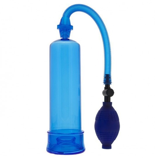 Синяя вакуумная помпа MENZSTUFF PENIS ENLARGER - Dream Toys - в Петропавловске-Камчатском купить с доставкой