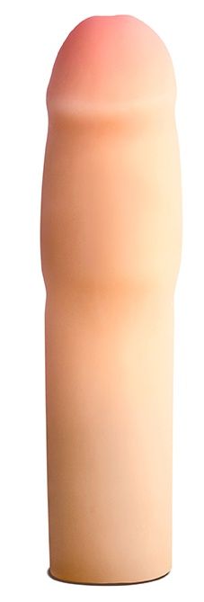 Телесная насадка-удлинитель на пенис PERFORMANCE 1.5INCH COCK XTENDER - 16 см. - Blush Novelties - в Петропавловске-Камчатском купить с доставкой