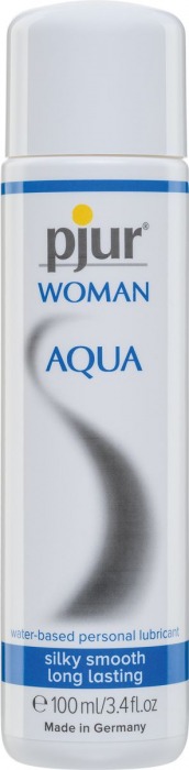 Лубрикант на водной основе pjur WOMAN Aqua - 100 мл. - Pjur - купить с доставкой в Петропавловске-Камчатском