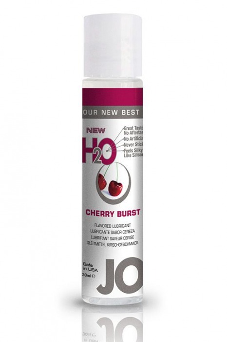 Ароматизированный лубрикант JO Flavored Cherry - 30 мл. - System JO - купить с доставкой в Петропавловске-Камчатском