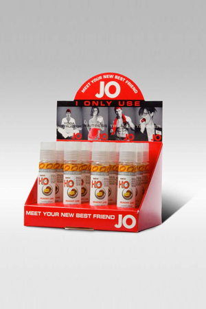 Лубрикант с ароматом персика JO Flavored Peachy Lips - 30 мл. - System JO - купить с доставкой в Петропавловске-Камчатском