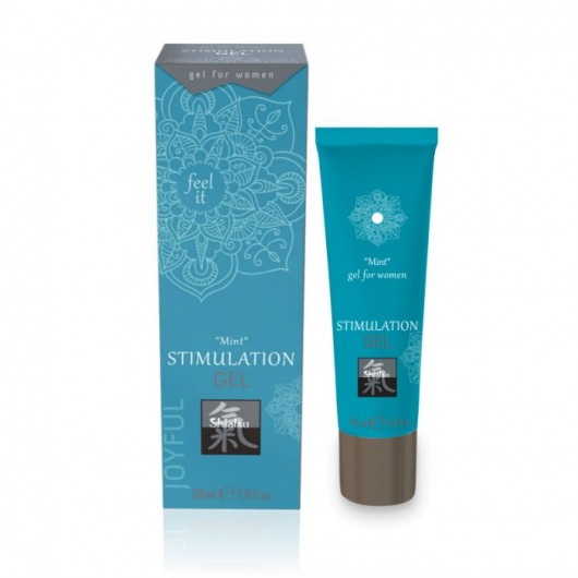 Возбуждающий интимный гель STIMULATION GEL Mint - 30 мл. - Shiatsu - купить с доставкой в Петропавловске-Камчатском
