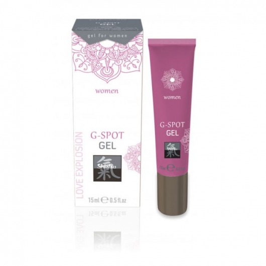 Возбуждающий интимный гель G-SPOT GEL - 15 мл. - Shiatsu - купить с доставкой в Петропавловске-Камчатском