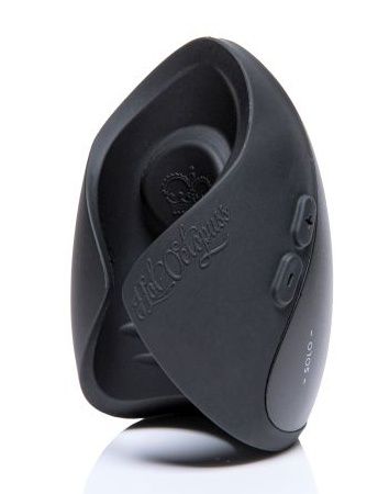 Черный инновационный мужской вибратор PULSE SOLO ESSENTIAL - Hot Octopuss - в Петропавловске-Камчатском купить с доставкой