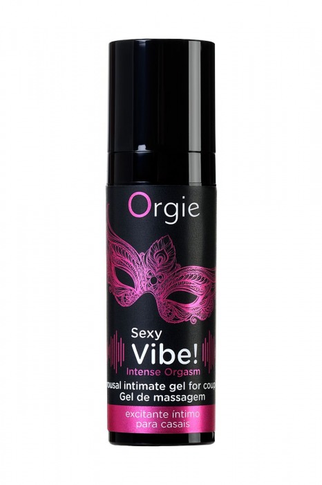 Гель для массажа ORGIE Sexy Vibe Intense Orgasm - 15 мл. - ORGIE - купить с доставкой в Петропавловске-Камчатском