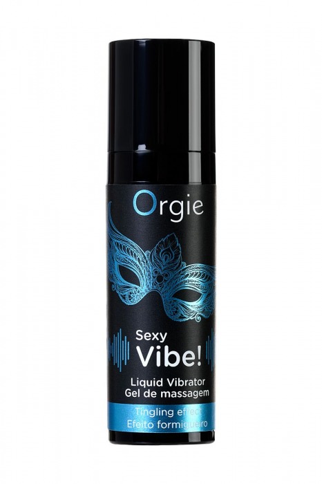Гель для массажа ORGIE Sexy Vibe Liquid Vibrator с эффектом вибрации - 15 мл. - ORGIE - купить с доставкой в Петропавловске-Камчатском