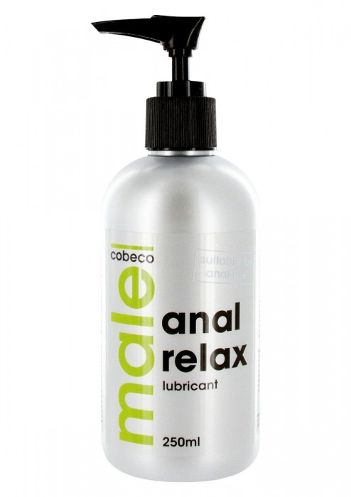 Анальный лубрикант MALE Cobeco Anal Relax Lubricant - 250 мл. - Cobeco - купить с доставкой в Петропавловске-Камчатском