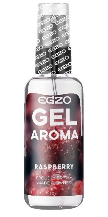 Интимный лубрикант EGZO AROMA с ароматом малины - 50 мл. - EGZO - купить с доставкой в Петропавловске-Камчатском