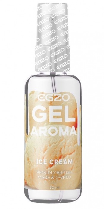 Интимный лубрикант EGZO AROMA с ароматом мороженого - 50 мл. - EGZO - купить с доставкой в Петропавловске-Камчатском