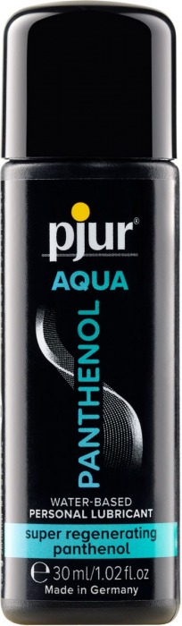 Лубрикант на водной основе с пантенолом pjur AQUA Panthenol - 30 мл. - Pjur - купить с доставкой в Петропавловске-Камчатском