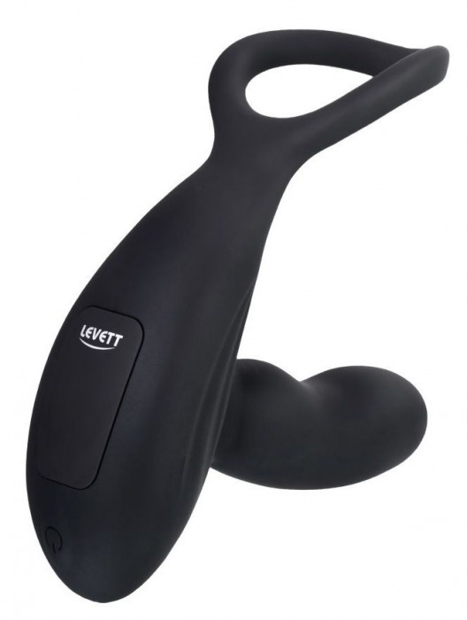 Черный стимулятор простаты Maud с вибрацией - Levett - в Петропавловске-Камчатском купить с доставкой