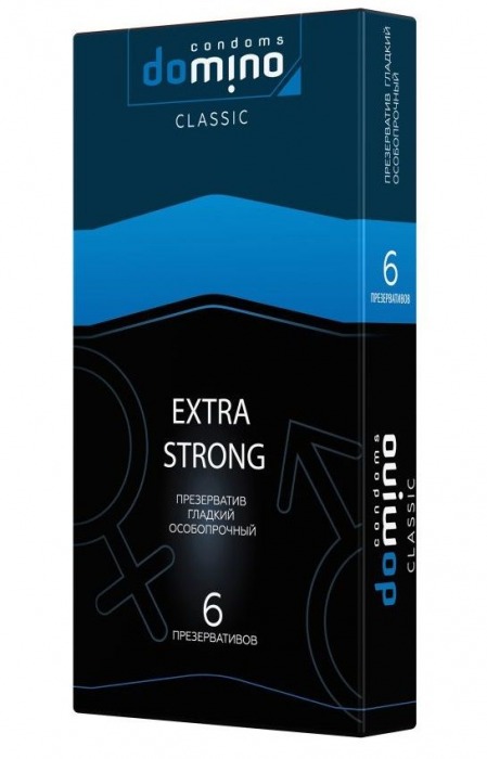 Суперпрочные презервативы DOMINO Extra Strong - 6 шт. - Domino - купить с доставкой в Петропавловске-Камчатском
