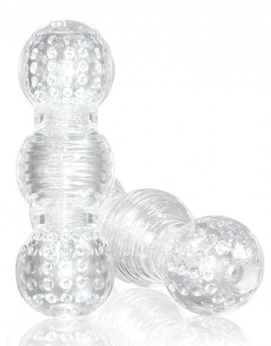Прозрачный фигурный мастурбатор Master Stroker - Blush Novelties - в Петропавловске-Камчатском купить с доставкой