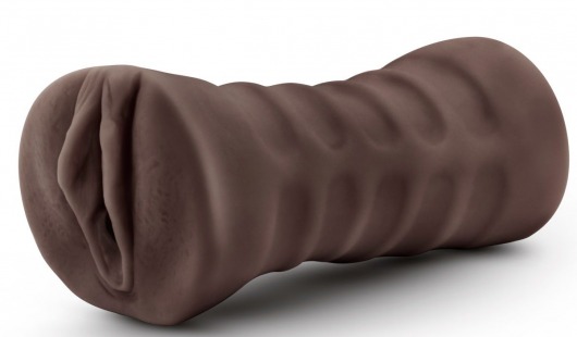 Коричневый мастурбатор-вагина Hot Chocolate Brianna - Blush Novelties - в Петропавловске-Камчатском купить с доставкой