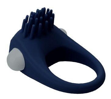 Синее эрекционное виброкольцо STIMU RING - Dream Toys - в Петропавловске-Камчатском купить с доставкой