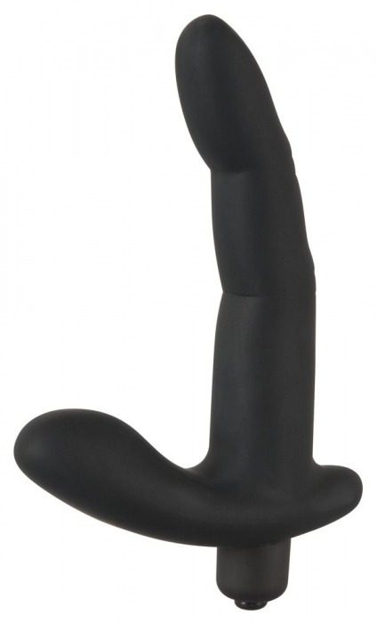 Черный вибромассажер простаты Naughty Finger Prostate Vibe - 13,8 см. - Orion - в Петропавловске-Камчатском купить с доставкой