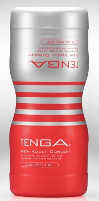 Мастурбатор TENGA Dual Sensation Cup - Tenga - в Петропавловске-Камчатском купить с доставкой