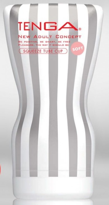 Мастурбатор TENGA Squeeze Tube Cup Soft - Tenga - в Петропавловске-Камчатском купить с доставкой