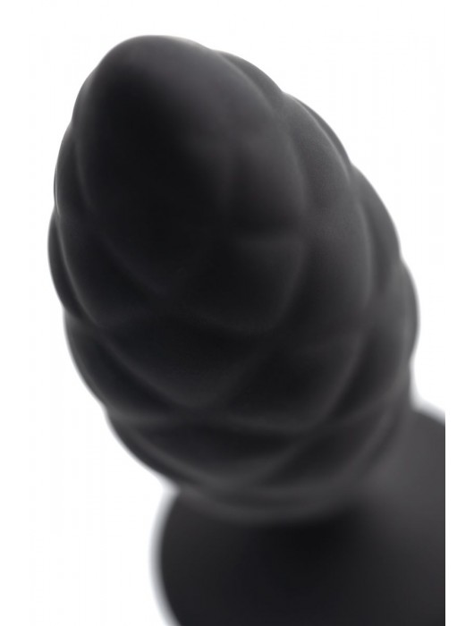 Черная анальная пробка Strob M - 13,5 см. - Erotist Adult Toys