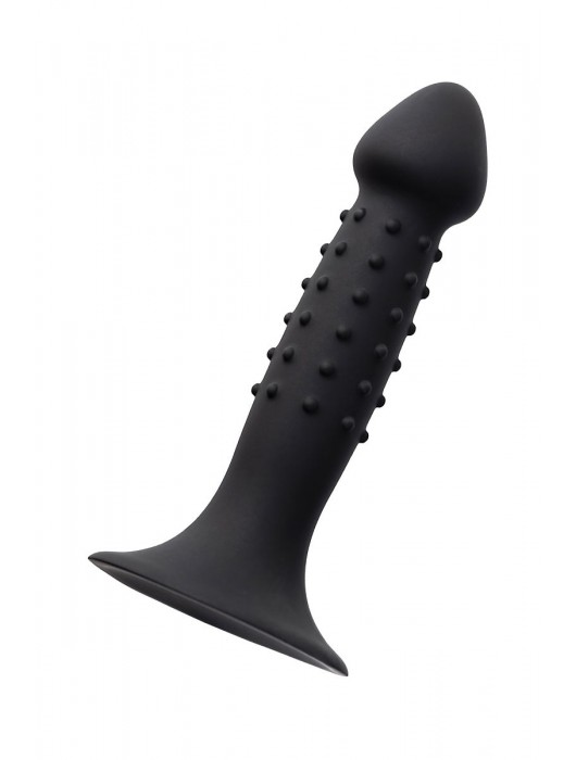 Черный анальный фаллоимитатор Spikn - 14 см. - A-toys
