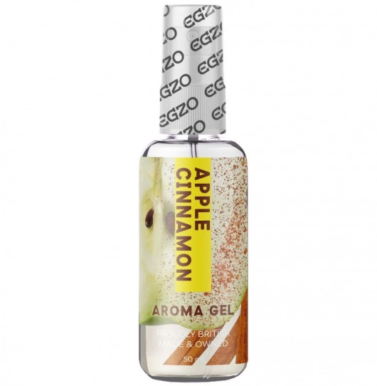 Интимный лубрикант EGZO AROMA с ароматом яблока и корицы - 50 мл. - EGZO - купить с доставкой в Петропавловске-Камчатском