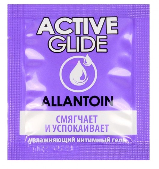 Лубрикант на водной основе Active Glide с аллантоином - 3 гр. - Биоритм - купить с доставкой в Петропавловске-Камчатском