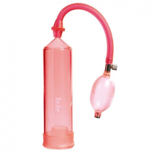 Красная вакуумная помпа Power Pump Red - Toy Joy - в Петропавловске-Камчатском купить с доставкой