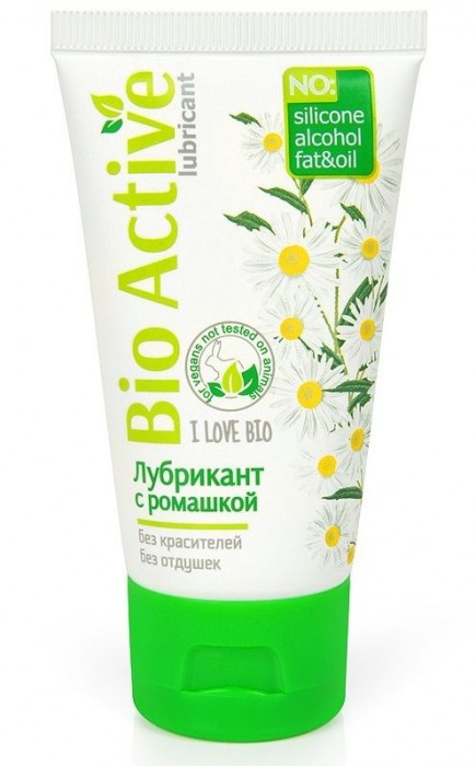 Гель-лубрикант на водной основе Bio Active - 50 гр. - Биоритм - купить с доставкой в Петропавловске-Камчатском